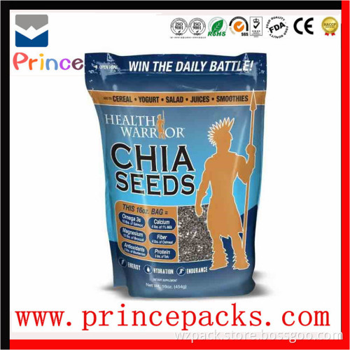 oem high quality gravures zip lock bags custom printed